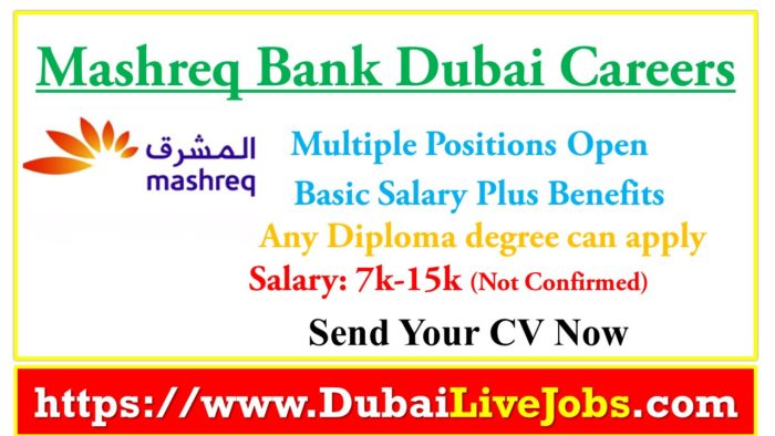 Mashreq bank careers