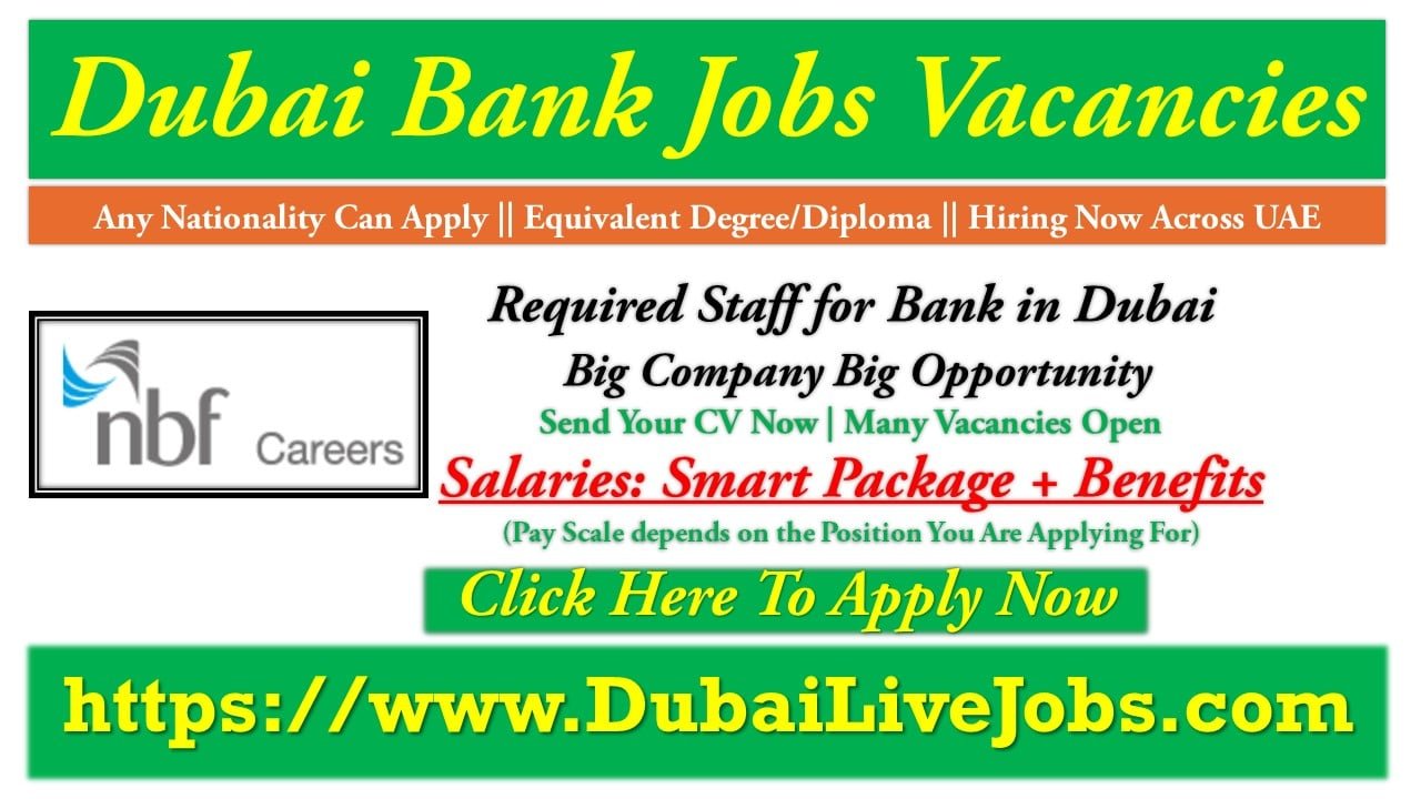 National Bank of Fujairah Job Vacancies