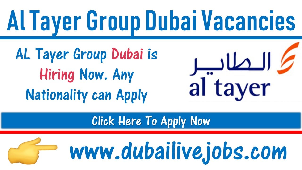 Al Tayer Group Careers Dubai