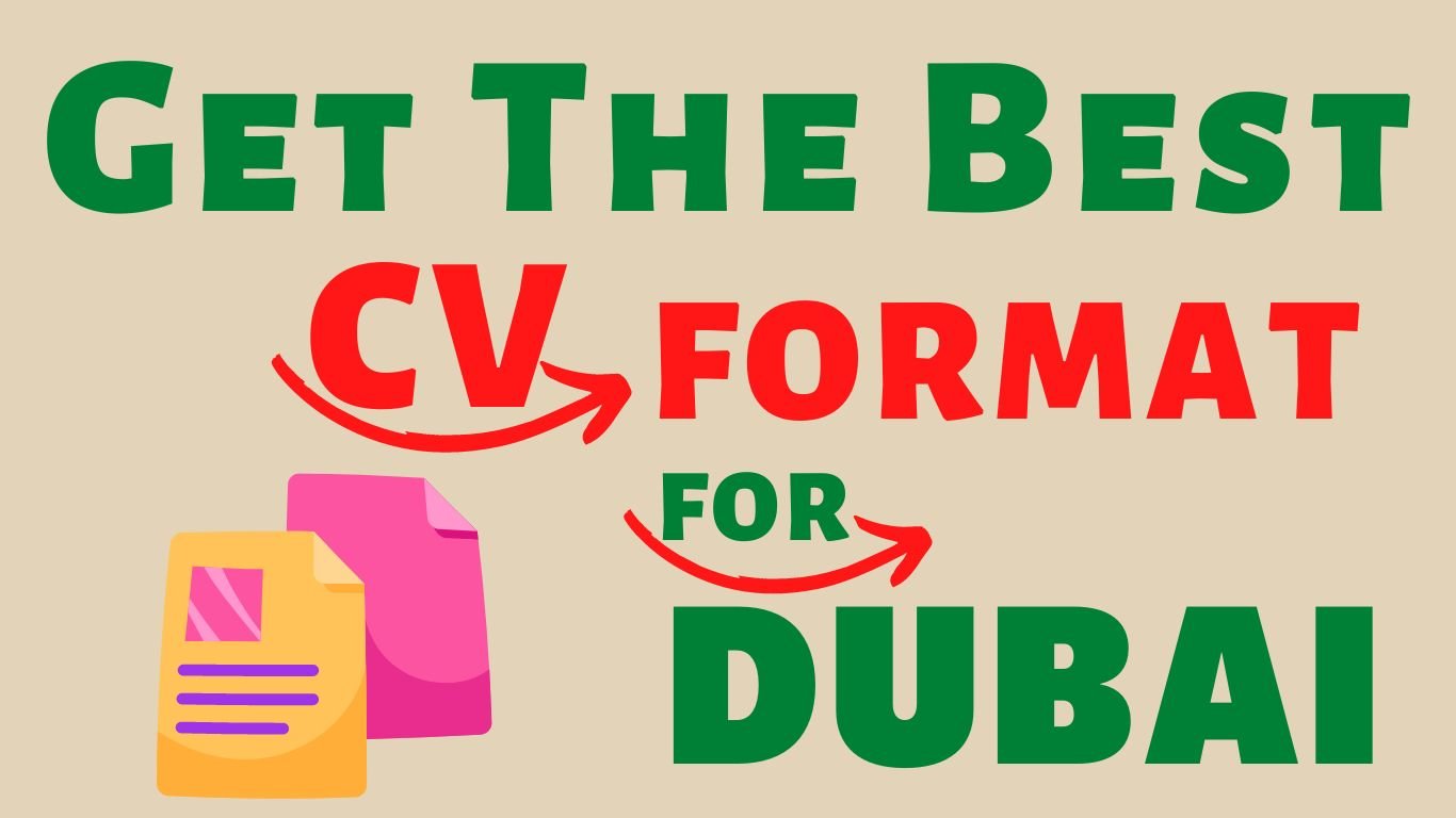 Dubai CV Format