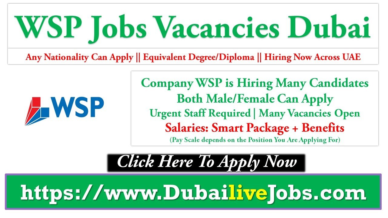 WSP Jobs Vacancies