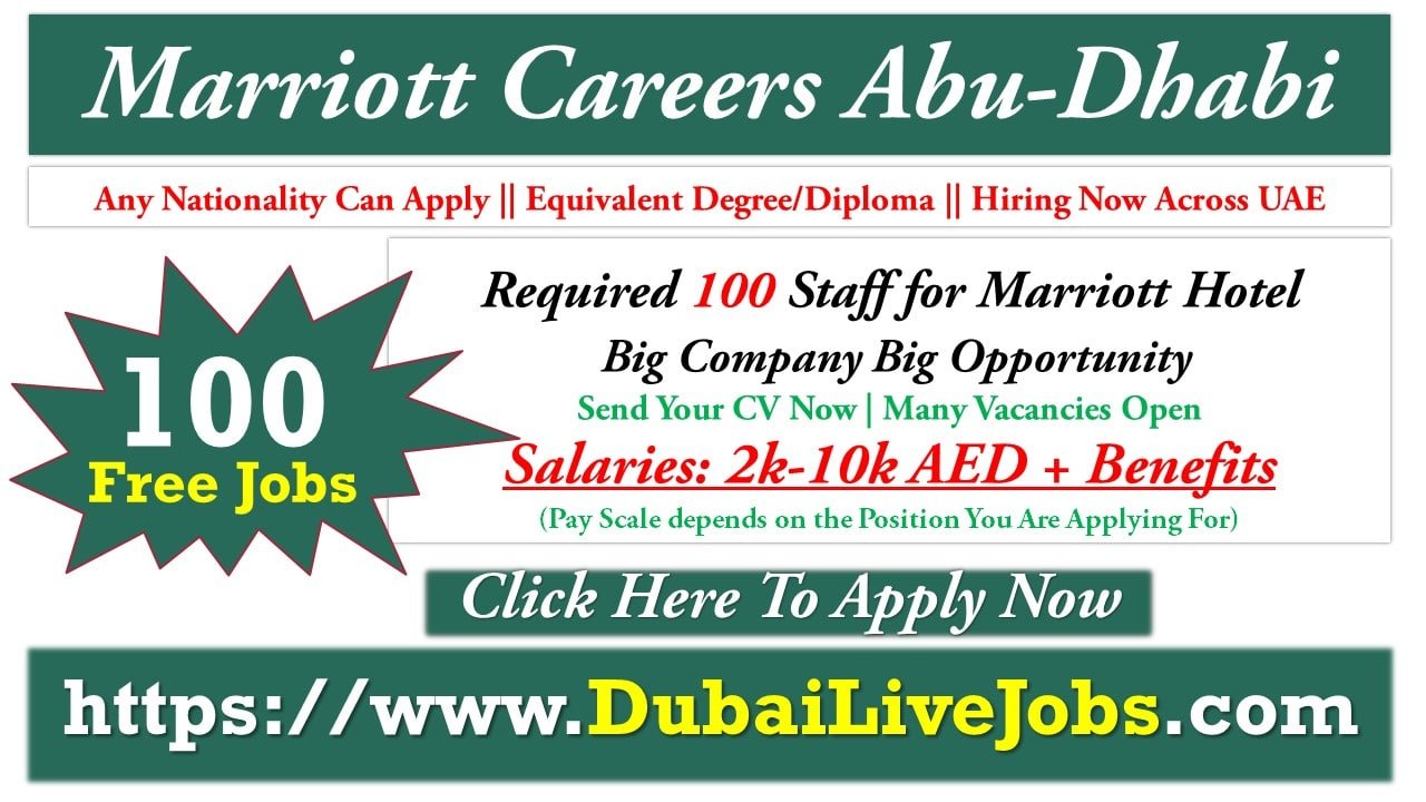 Marriott Careers Abudhabi Hotel Jobs