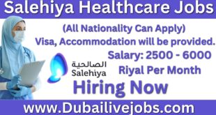 Salehiya Healthcare Jobs - Salehiya Healthcare Careers